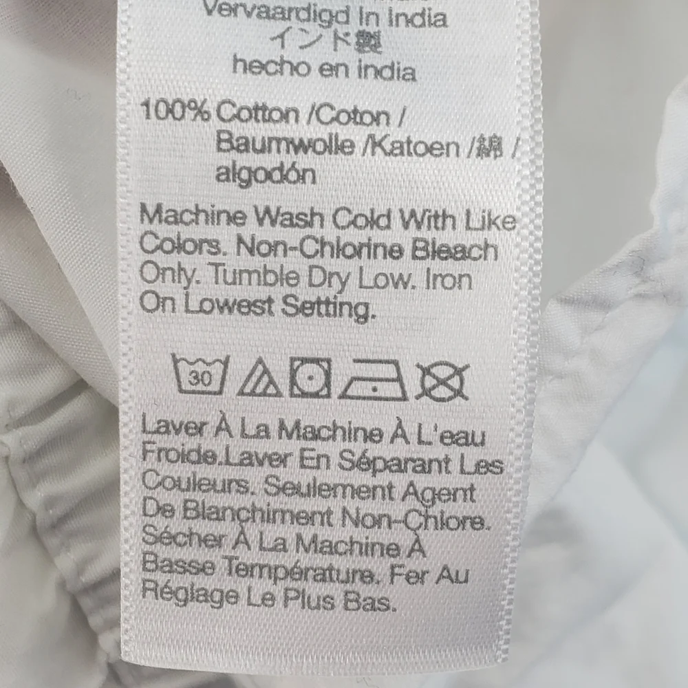 Madewell XXL white cotton tank top - Picture 9 of 12